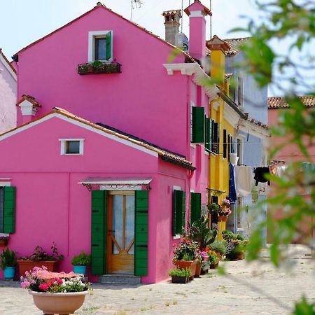 Night Galleria Holiday Home - Bed & Art In Burano - The Pink House Eksteriør billede